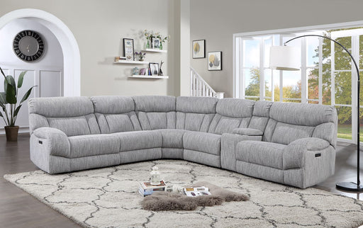 Steve Silver Park City Gray 6pc Sectional