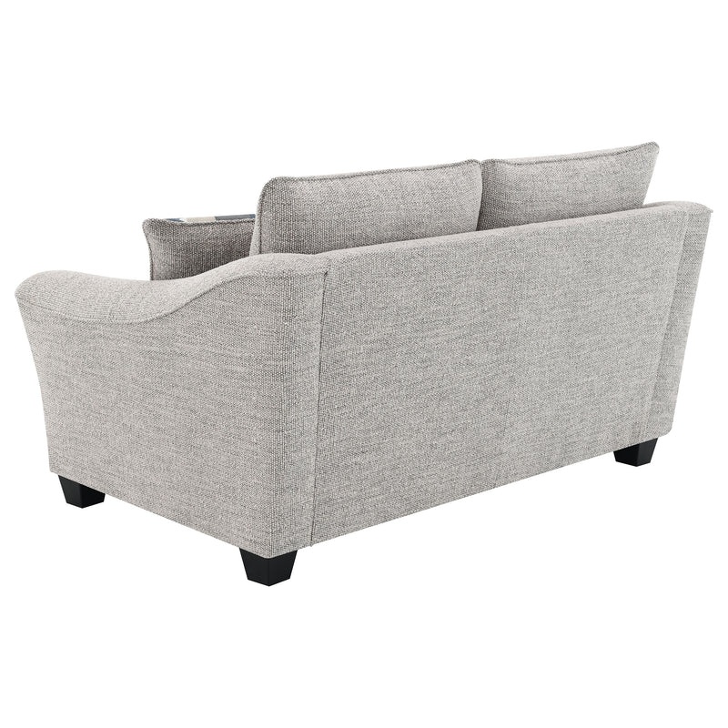 Coaster Furniture Tomkins Light Grey 2pc Living Room Set
