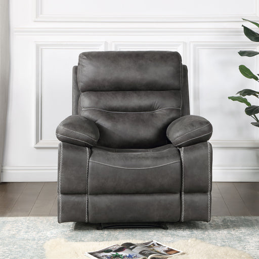 Steve Silver Rudger Chestnut Brown Manual Recliner