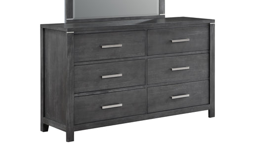 New Classic Furniture Odessa Charcoal Gray Dresser