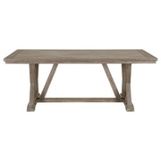 Coaster Furniture Cornelia Coastal Grey 82 Inch Dining Table