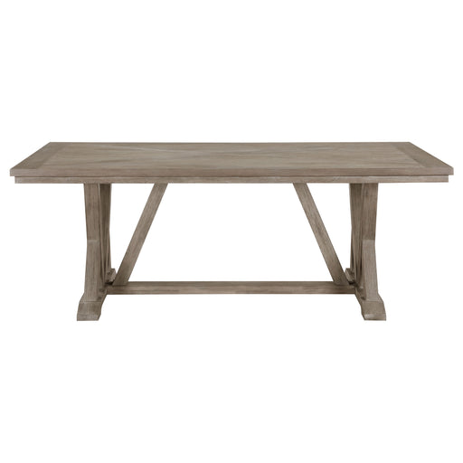 Coaster Furniture Cornelia Coastal Grey 82 Inch Dining Table