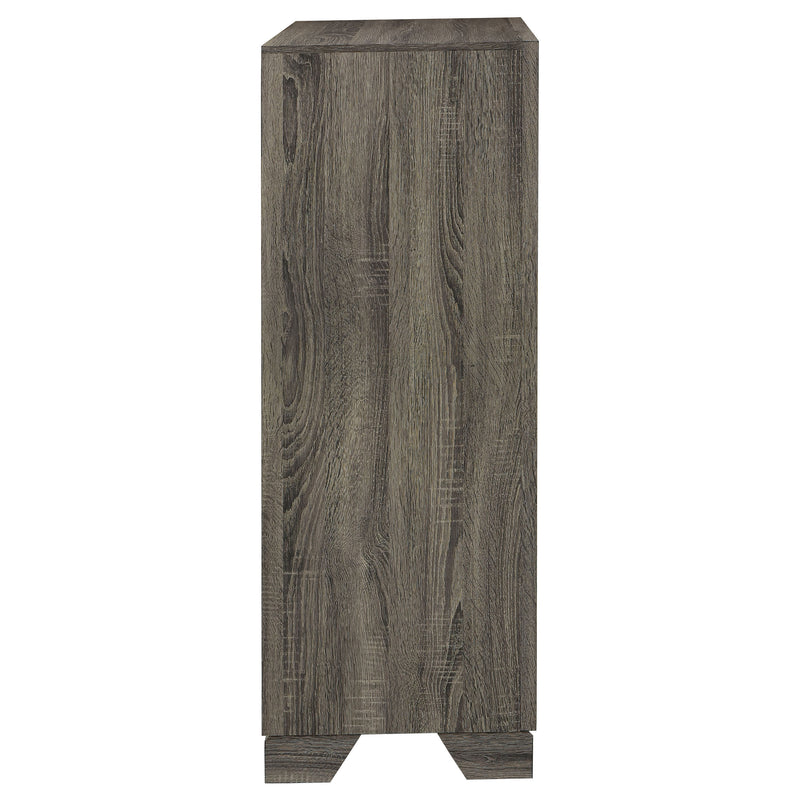 Coaster Furniture Wright Brown Oak 4 Drawer Chest