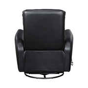 Home Elegance Dimitri Red Swivel Glider Reclining Chair