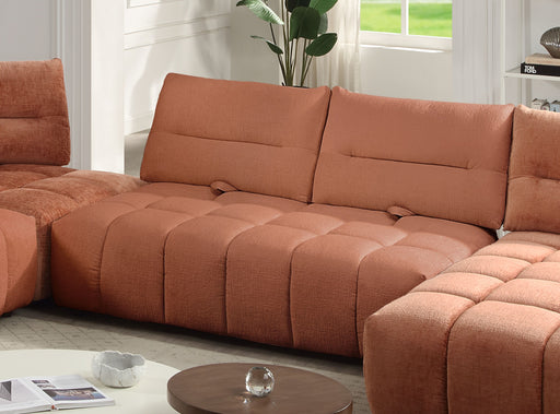 Acme Furniture Loanna Coral Red Modular Loveseat