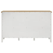Coaster Furniture Hollis Brown White 2 Door Dining Sideboard
