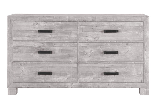 Global Furniture Nolan Grey Dresser and Mirror