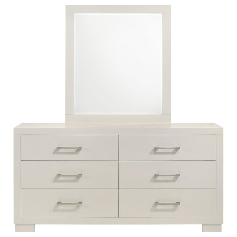 Coaster Furniture Jessica Cappuccino Dresser and Mirror