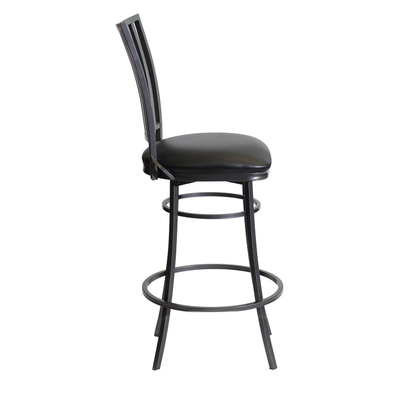 Steve Silver Stellan Black Swivel Counter Stool