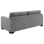 Coaster Furniture Simpson Grey Sofa Sleeper with Queen Mattress