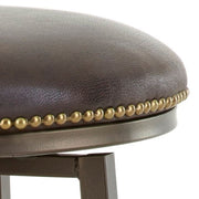 Steve Silver Bali Brown Swivel Counter Stool