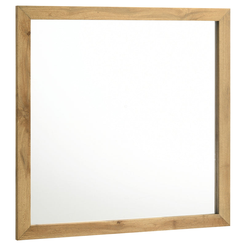 Coaster Furniture Kaywood Natural Pine Brown Mirror