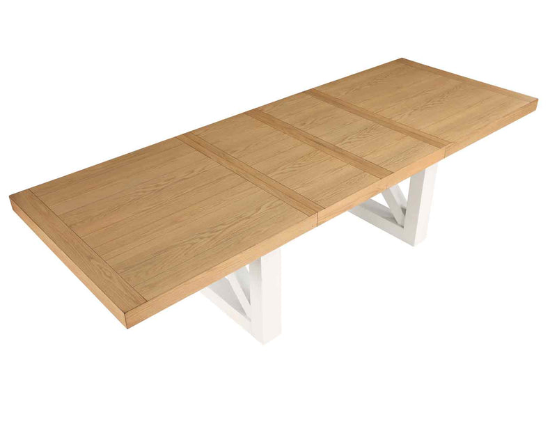 Steve Silver Magnolia Natural White Dining Table