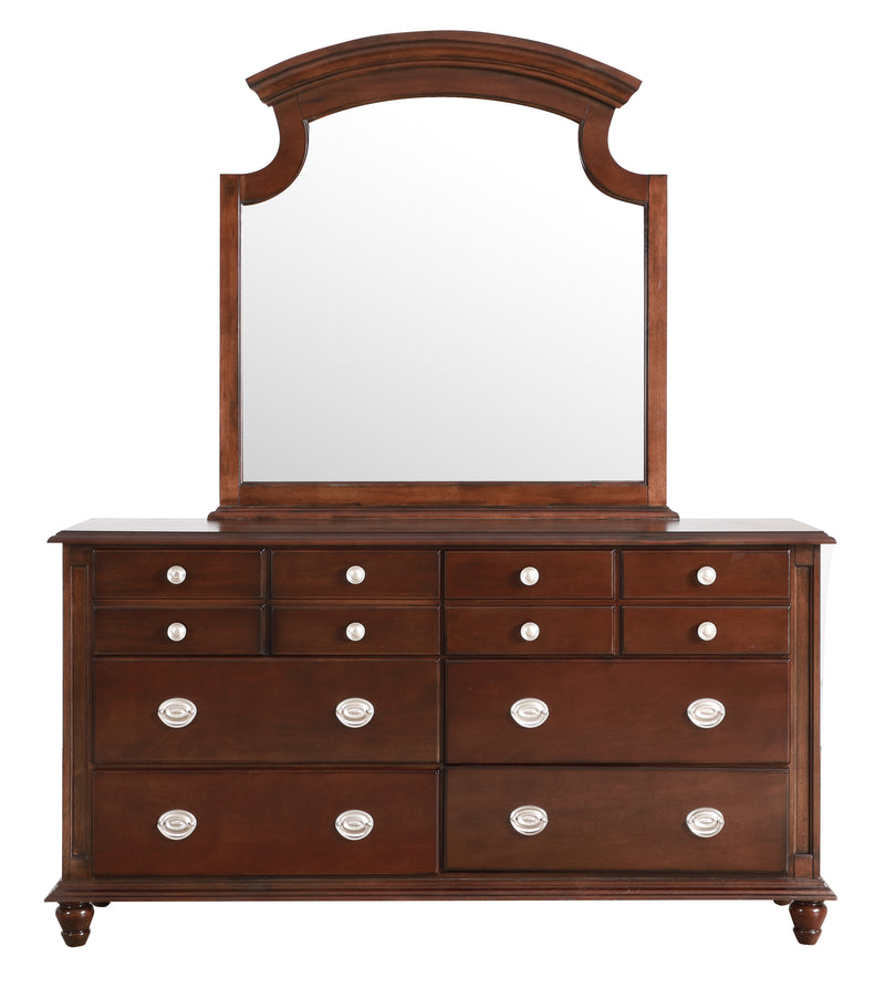 Glory Furniture Summit Cappuccino Dresser