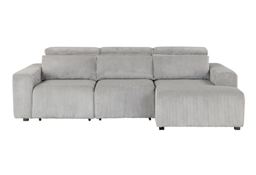 Global Furniture U5945 Grey Power Sectional