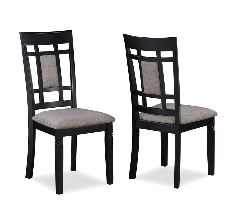 Crown Mark Paige 6pc Dinette Set With Bench