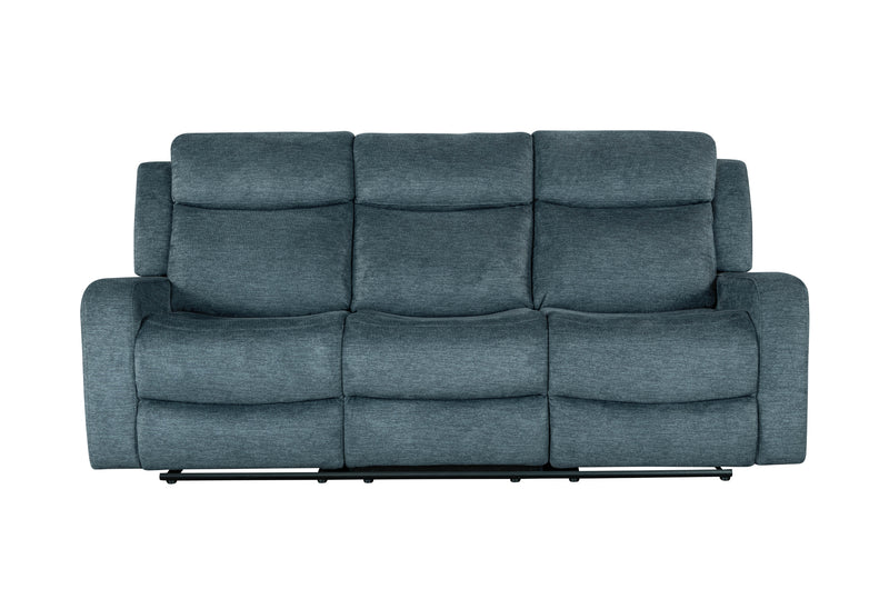 Global Furniture U6024 Dark Grey Reclining Sofa