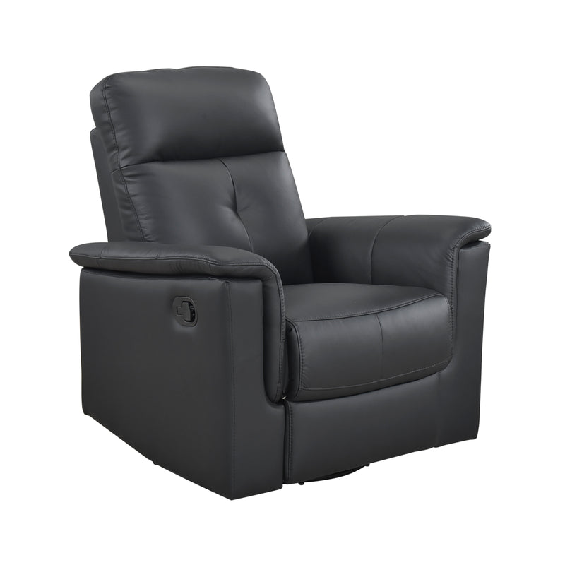 Home Elegance Bristow Green Swivel Glider Reclining Chair