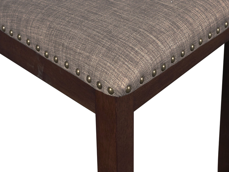 2 New Classic Furniture Bixby Black Espresso Dining Chairs