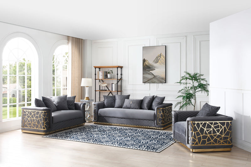 Glory Furniture Talia Ivory Sofa