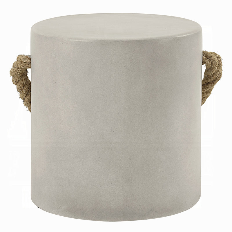 Acme Furniture Gene Natural Gray Accent Table