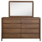 Coaster Furniture Maderia Walnut Brown Dresser and Mirror