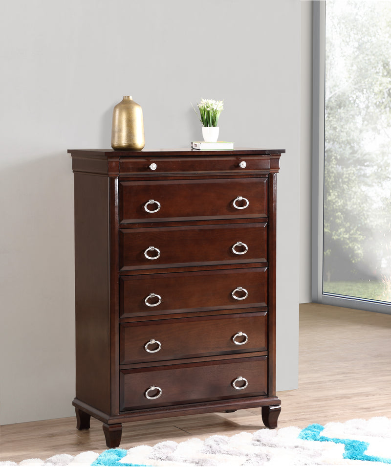 Glory Furniture Triton Cappuccino Chest
