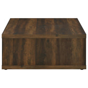 Coaster Furniture Frisco Distressed Pine Brown Coffee Table