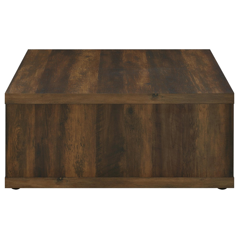 Coaster Furniture Frisco Distressed Pine Brown Coffee Table