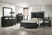 Crown Mark Lila Black Dresser