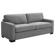 Coaster Furniture Simpson Grey Sofa Sleeper with Queen Mattress