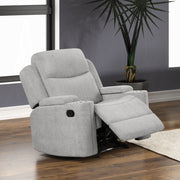 Acme Furniture Galya Light Gray Motion Glider Recliner