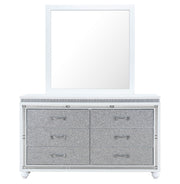 Global Furniture Collete White Dresser