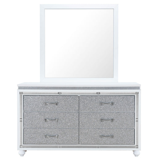 Global Furniture Collete White Dresser