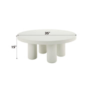 Acme Furniture Sanat White Coffee Table