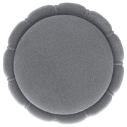 Coaster Furniture Sora Grey Round Ottoman