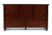 New Classic Furniture Tamarack Black Wood Dresser