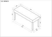 Crown Mark Hazel Bench