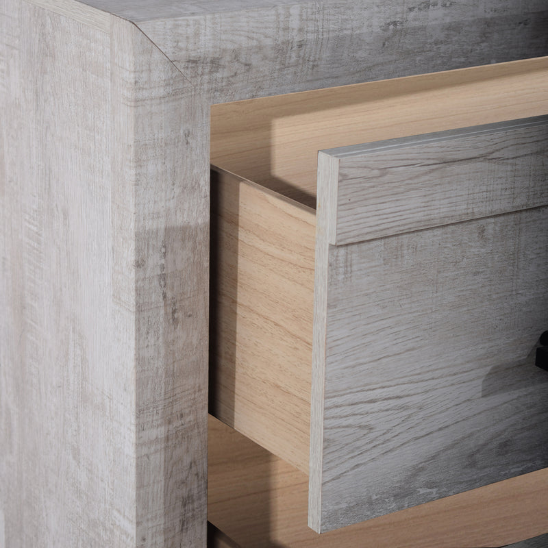 New Classic Furniture Biscayne Driftwood Gray Nightstand