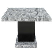 New Classic Furniture Lyra Gray Black Dining Table