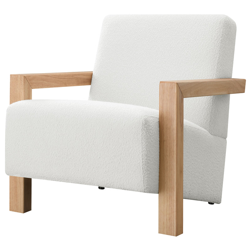 Coaster Furniture Fitzroy Ivory White Accent Arm Chair
