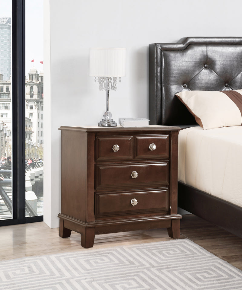 Glory Furniture Ashford Cappuccino Night Stand