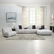 Acme Furniture Manilla Ivory White Sectional