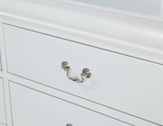 Crown Mark Louis Philip White Dresser