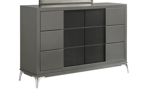 New Classic Furniture Nocturne Slate Gray Dresser