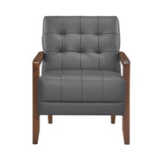 Home Elegance Crafton Dark Brown Accent Chair