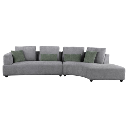 Coaster Furniture Toscano Grey Sectional