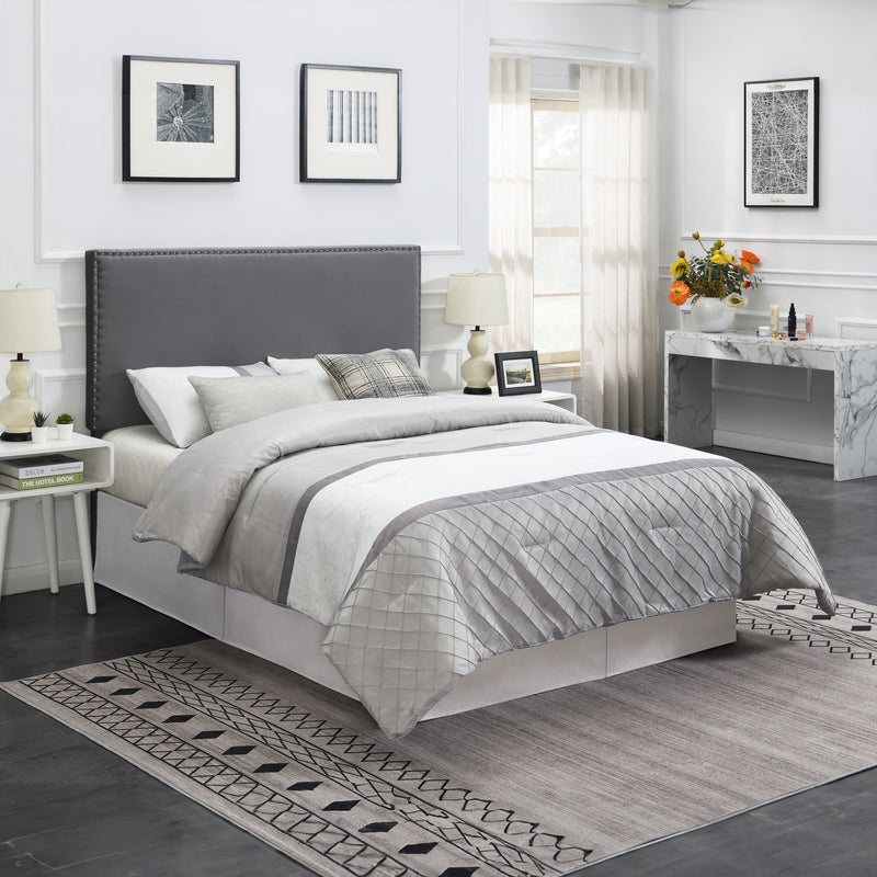 Steve Silver Bergen Gray Queen Headboard