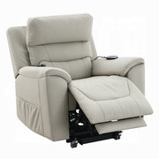 Acme Furniture Marsha Light Gray Power Recliner