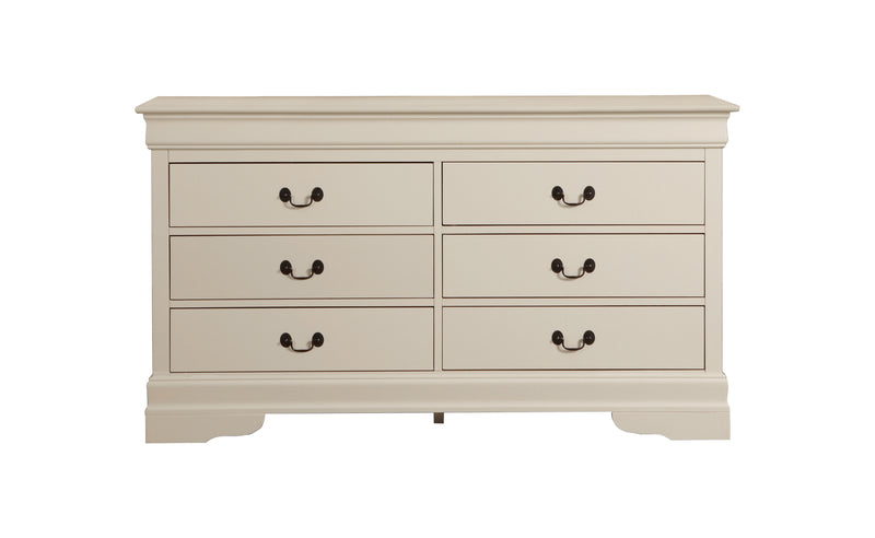 Glory Furniture Louis Phillipe Oak Dresser